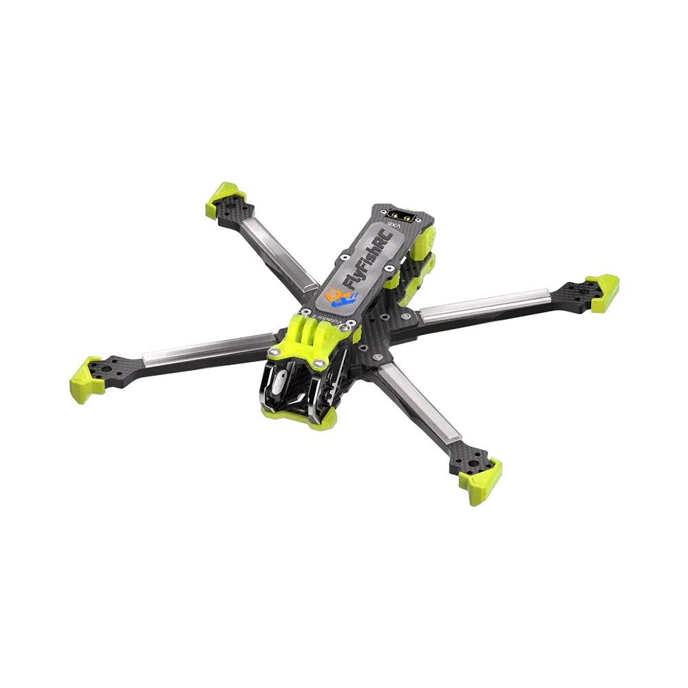 FlyFishRC Volador II VX6 O4 FPV Freestyle T700 Frame Kit