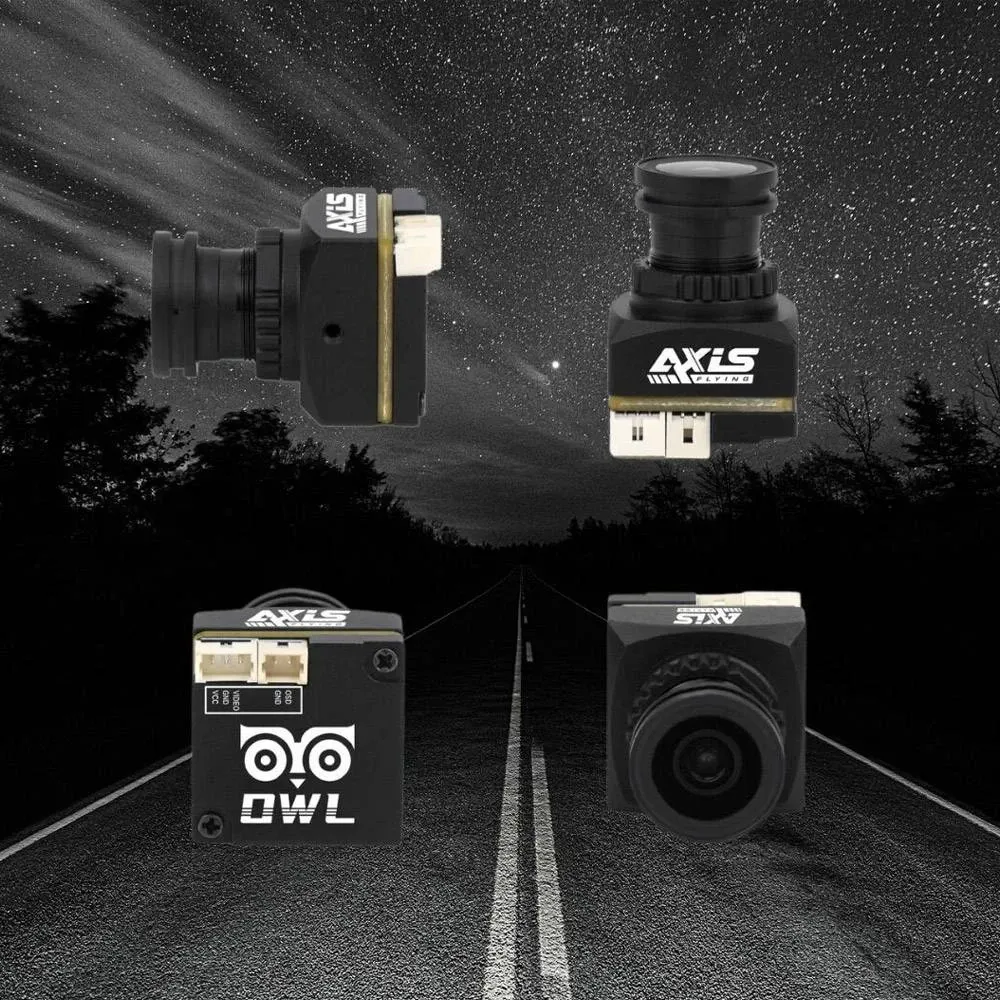 Axisflying OWL Black Light CVBS FPV Camera for Night Flying