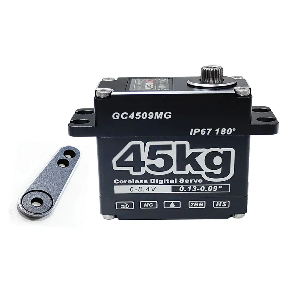 DYS Waterproof 45kg 8.4V Coreless Digital Servo (IP67)