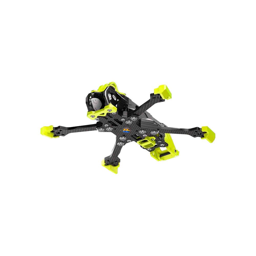 FlyfishRC Volador VD4 O4 Pro 4" Deadcat Frame Kit (T700) — Type: Yellow