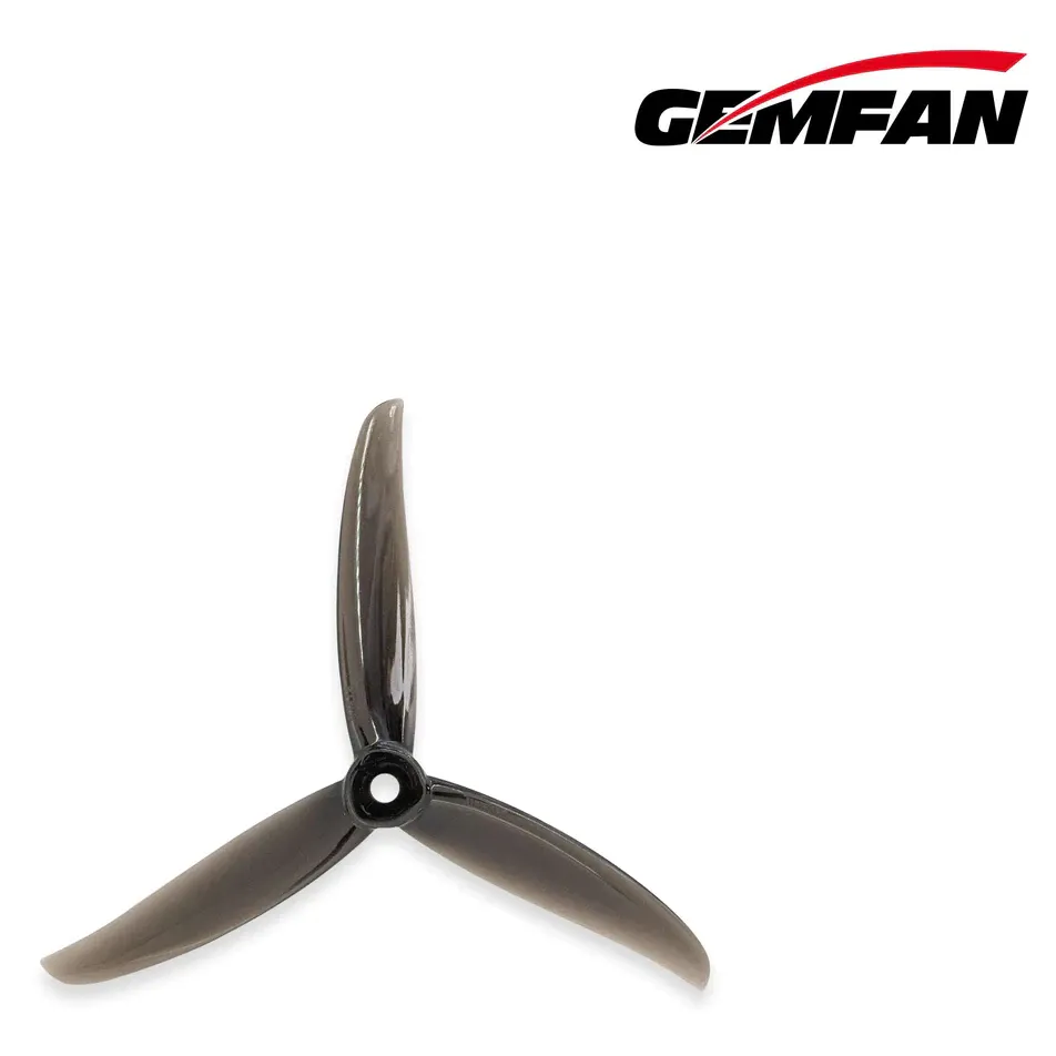 Gemfan Vanover 5136 3-Blade Propeller — Midnight Black (Set of 4 — 2CW+2CCW)