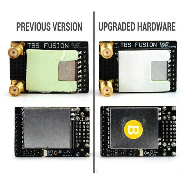 TBS Fusion Diversity Receiver Hardware Upgrade Board
