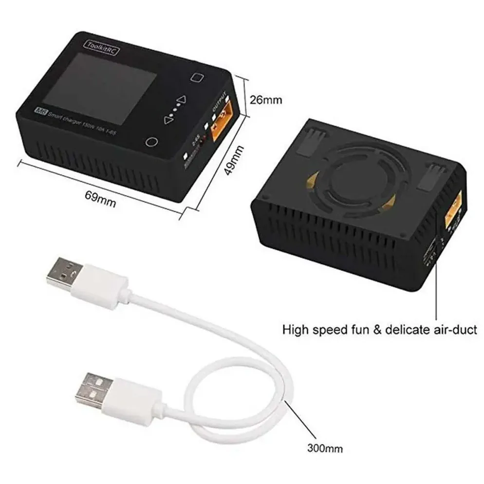 ToolkitRC M6 V2.0 150W 10A Smart Charger
