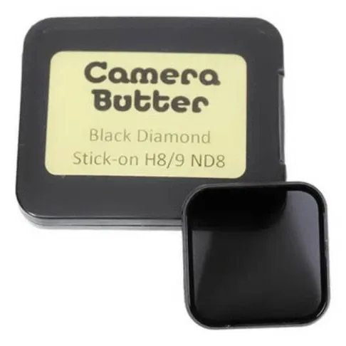 Camera Butter Black Diamond Stick-on ND Filter for GoPro Hero 8/9 — Filter: ND8