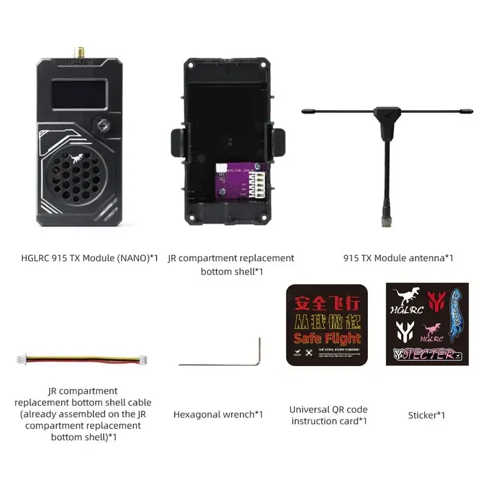 HGLRC ELRS T One 915MHz 2W TX Module