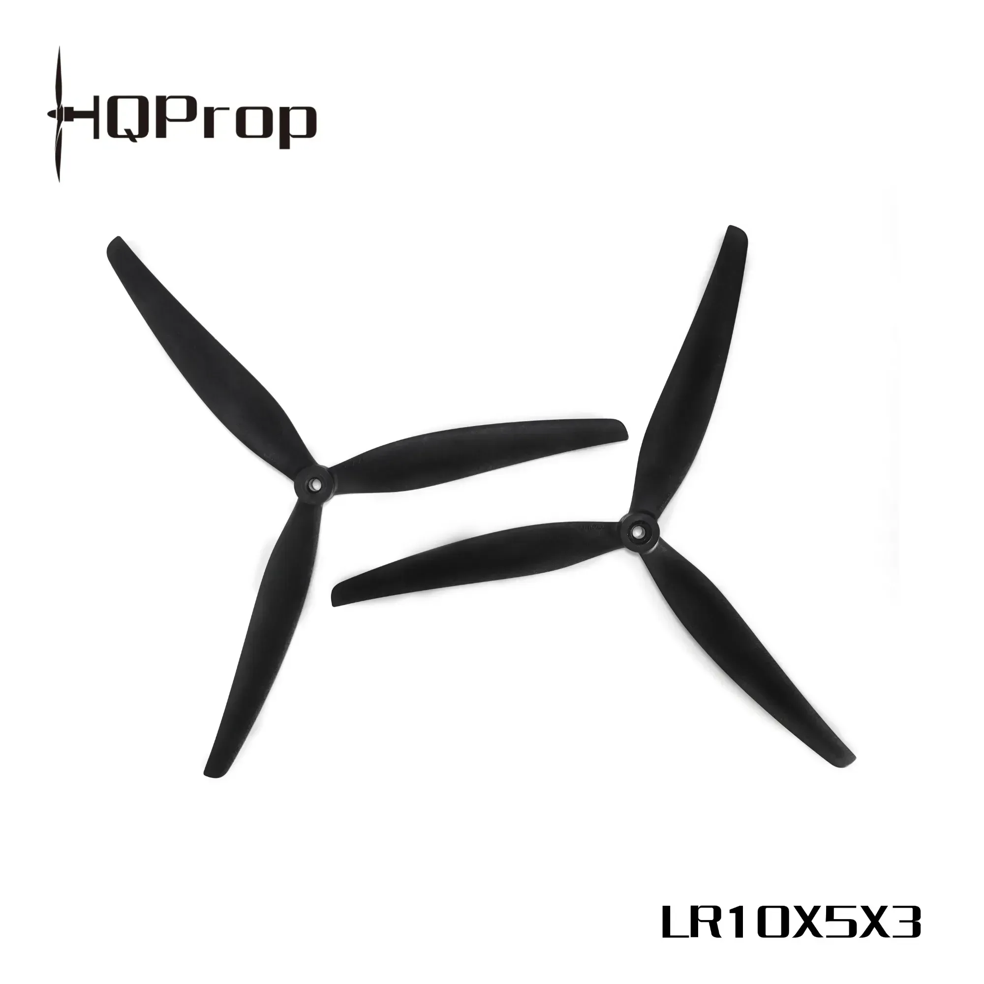 HQProp LR10X5X3 (2CW+2CCW) Black Glass Fiber Reinforced Nylon Prop