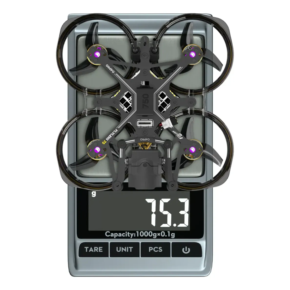 Flywoo FlyLens 75 HD O4 Pro ELRS 2S BNF
