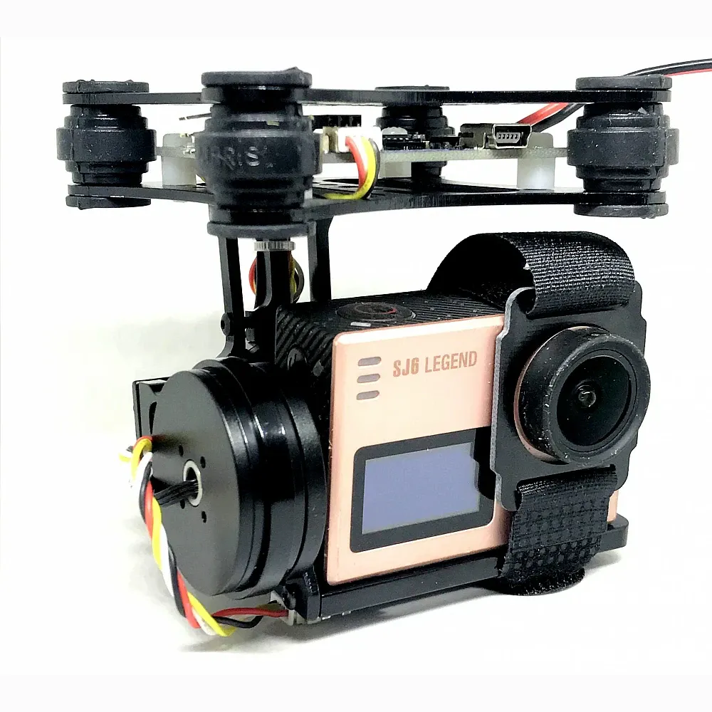 2-Axis Brushless Camera Gimbal with Controller and 2208 Motors
