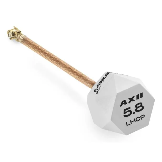 Lumenier Micro AXII 2 5.8GHz Antenna — LHCP U.FL 65mm