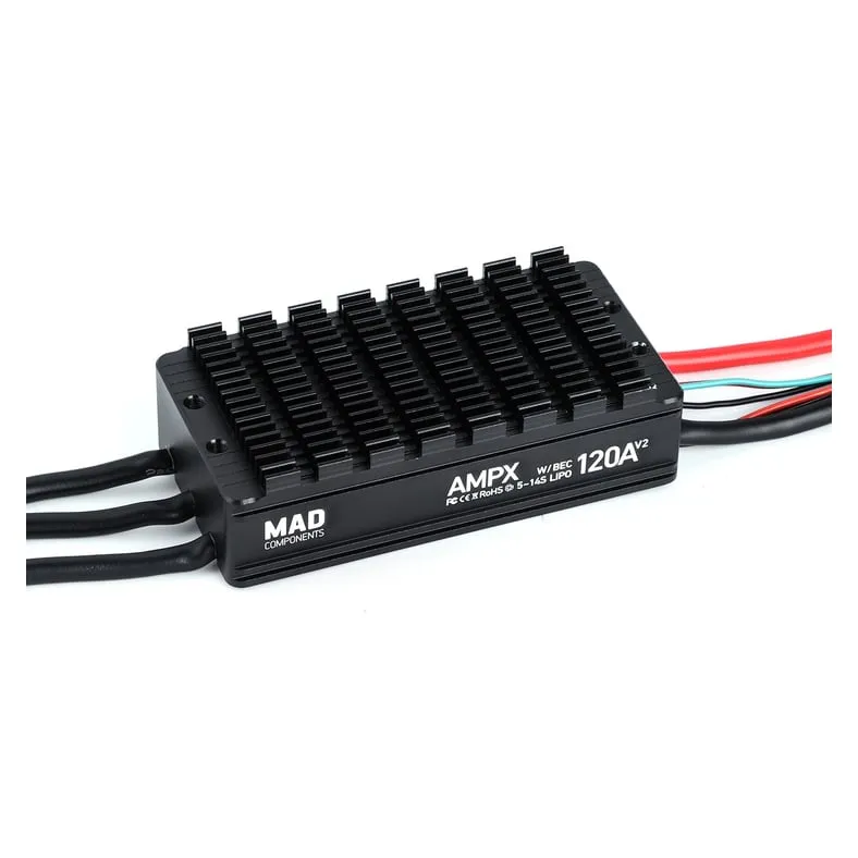 MAD AMPX 120A 5-14S Drone ESC V2.0 DroneCAN