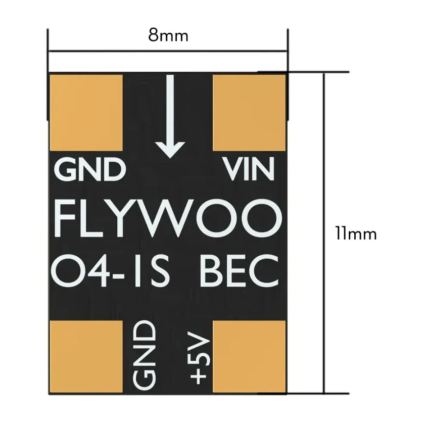 Flywoo O4 1S 5V BEC Module