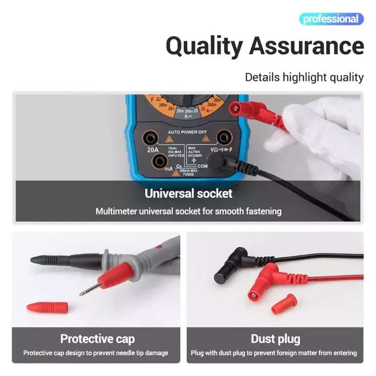 PT1033 Multimeter Test Lead