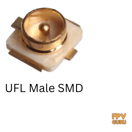 U.FL/IPEX Connector — Type: Male