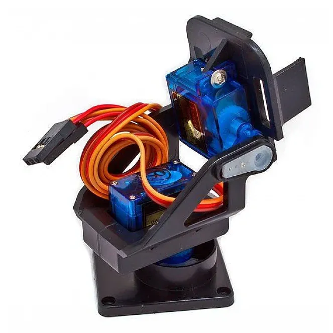 2-Axis Pan Tilt Bracket for SG90 and MG90 Servos