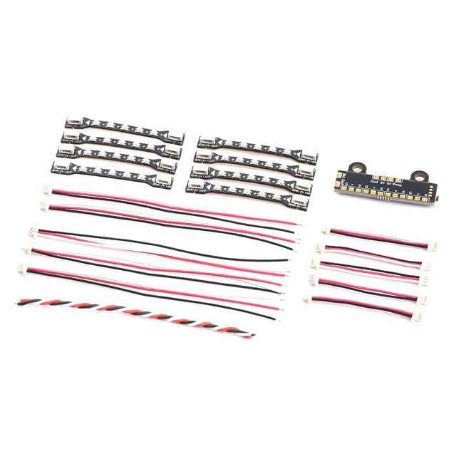 Skystars FPV LED Board Set with Control Panel (8pcs)