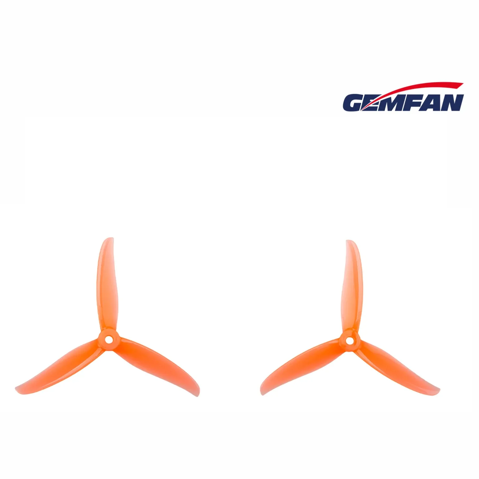 Gemfan Hurricane 4937 3-Blade Propeller (Set of 4 — 2CW+2CCW) — Color: Macho Pink