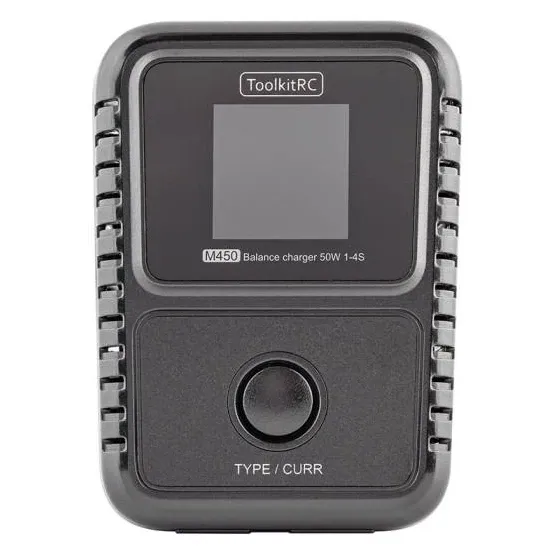 ToolkitRC M450 2–4S 50W 5A Mini Balance Charger