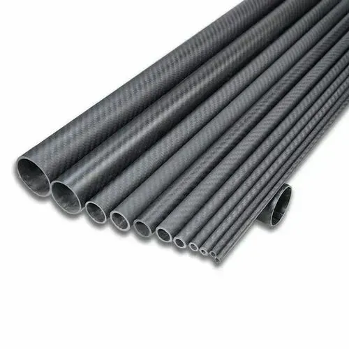 Roll-Wrapped Carbon Fiber Tube 1000mm, 10-50mm OD