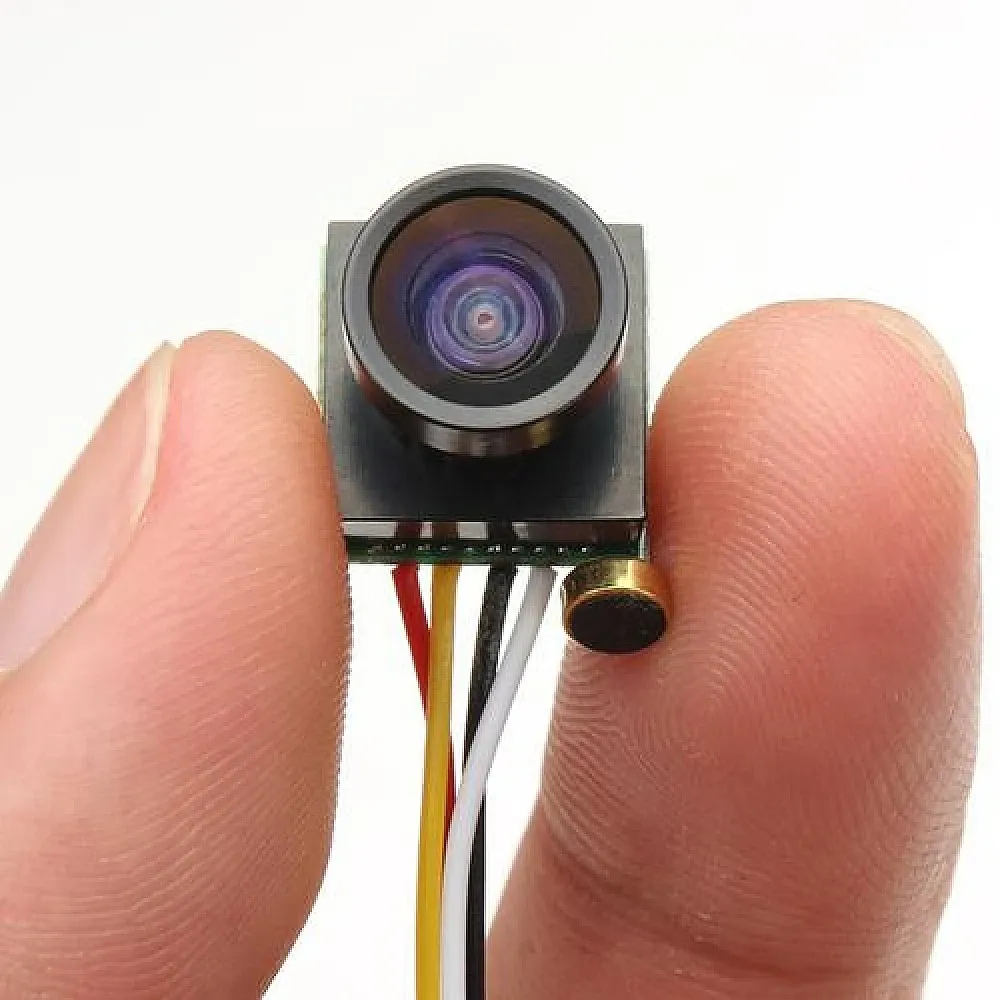 Generic 600TVL 170 Degree Mini FPV Camera with Audio