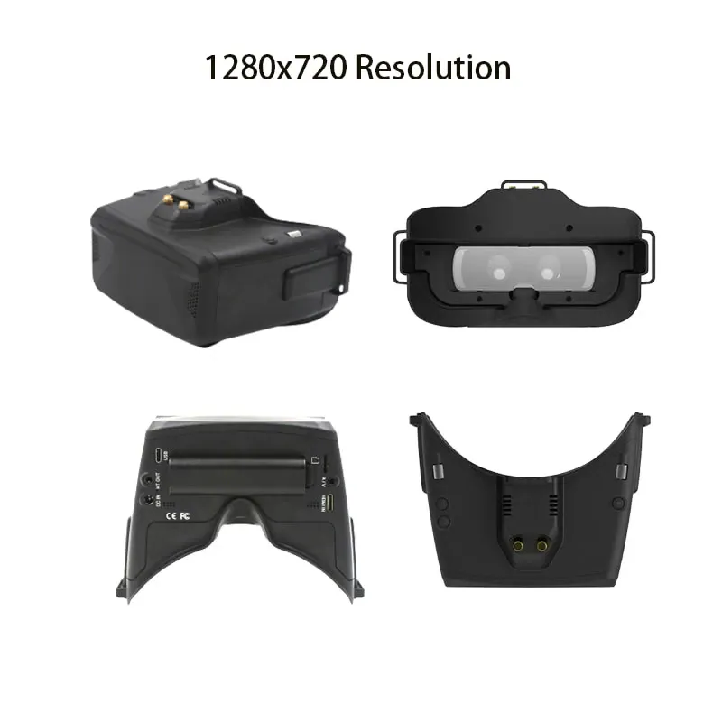 Skyzone Cobra X V4 5.8GHz FPV Goggles w/ SteadyView Receiver
