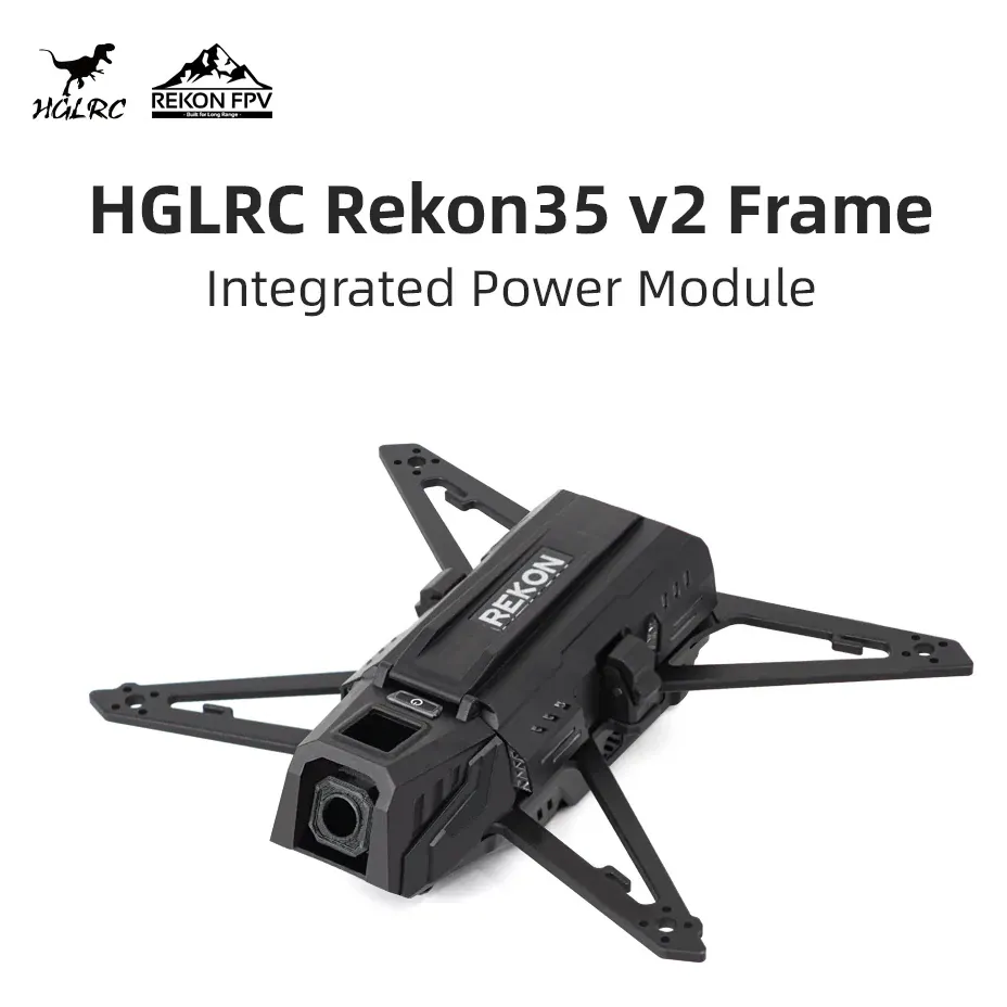 HGLRC Rekon35 V2 3.5 Inch Long Range Frame with 2S Power Module