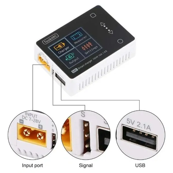 ToolkitRC M6 V2.0 150W 10A Smart Charger