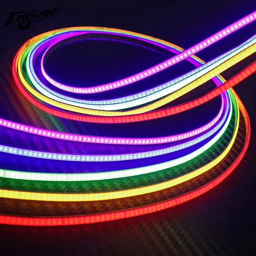 Flywoo DC12V Neon LED Strip 4mm×1M (CineRace20/DJI Avatar)