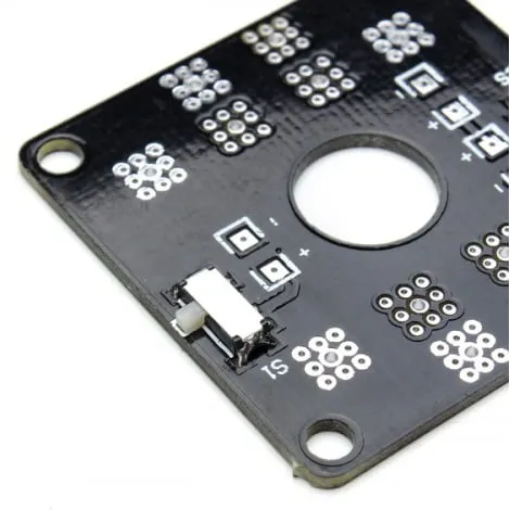 Mini Power Distribution Board for CC3D with LED and FPV Switches
