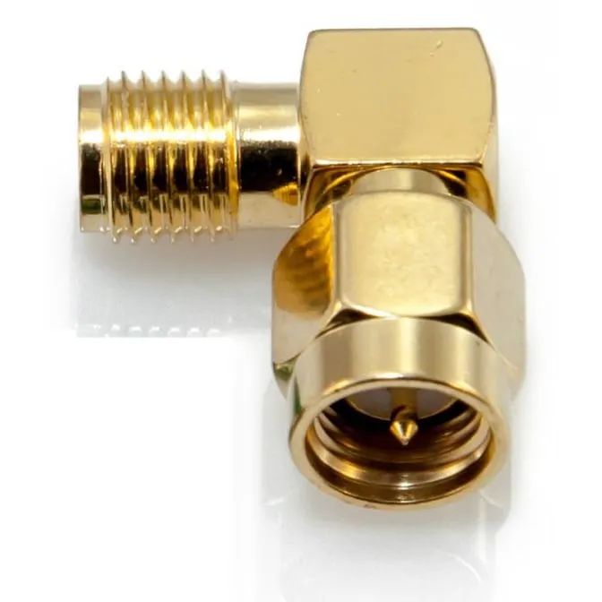 90° SMA Male to Female Adapter