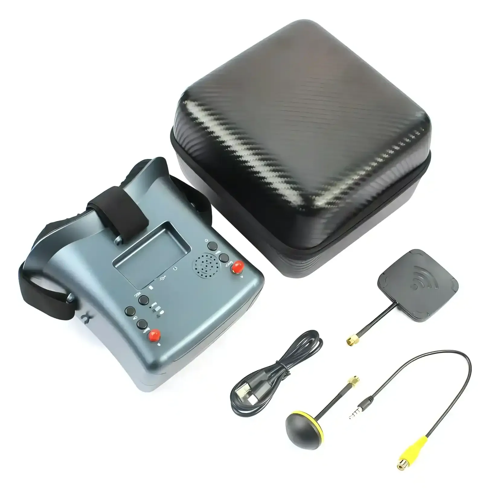 LS800D 5.8GHz 40CH 5-inch Diversity FPV Goggles with DVR