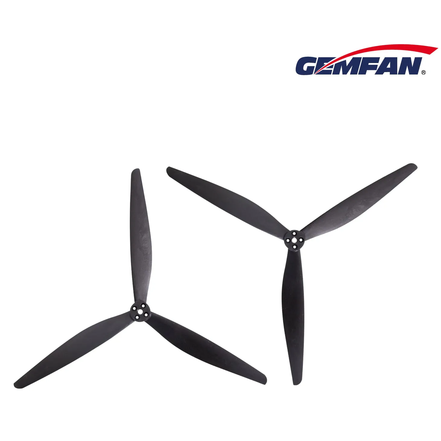 Gemfan 1308-3 Carbon Nylon Propeller (Set of 2 — 1CW+1CCW)