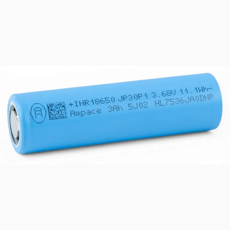 Ampace JP30 3000mAh 18650 Li-Ion Cell