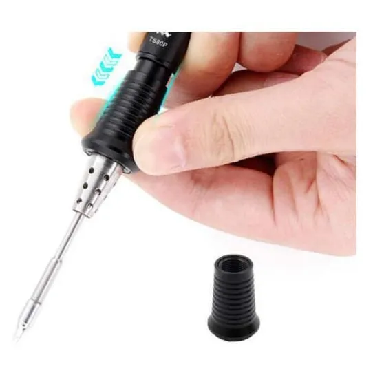 MINIWARE TS80P Soldering Iron (EU Plug) with B02 Tip