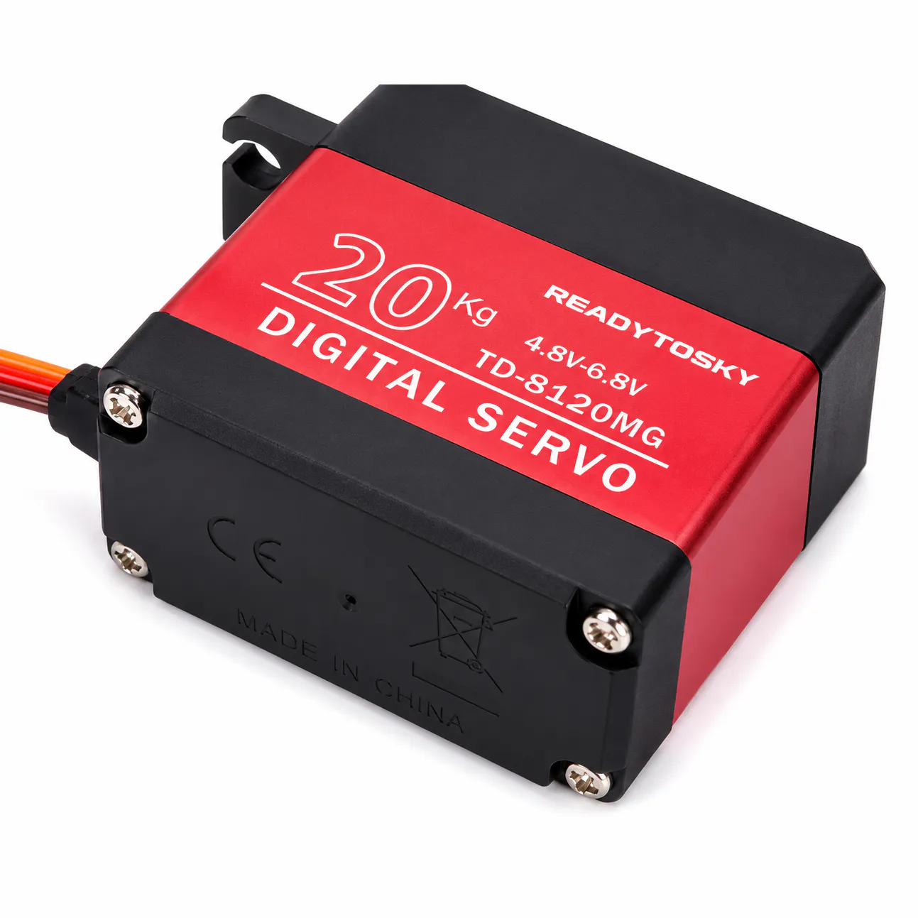 20KG Digital Servo with Aluminum Metal Gears (180°)
