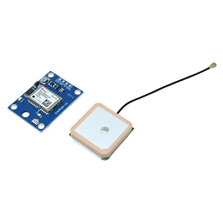 NEO-M8N GPS Module with Ceramic Active Antenna