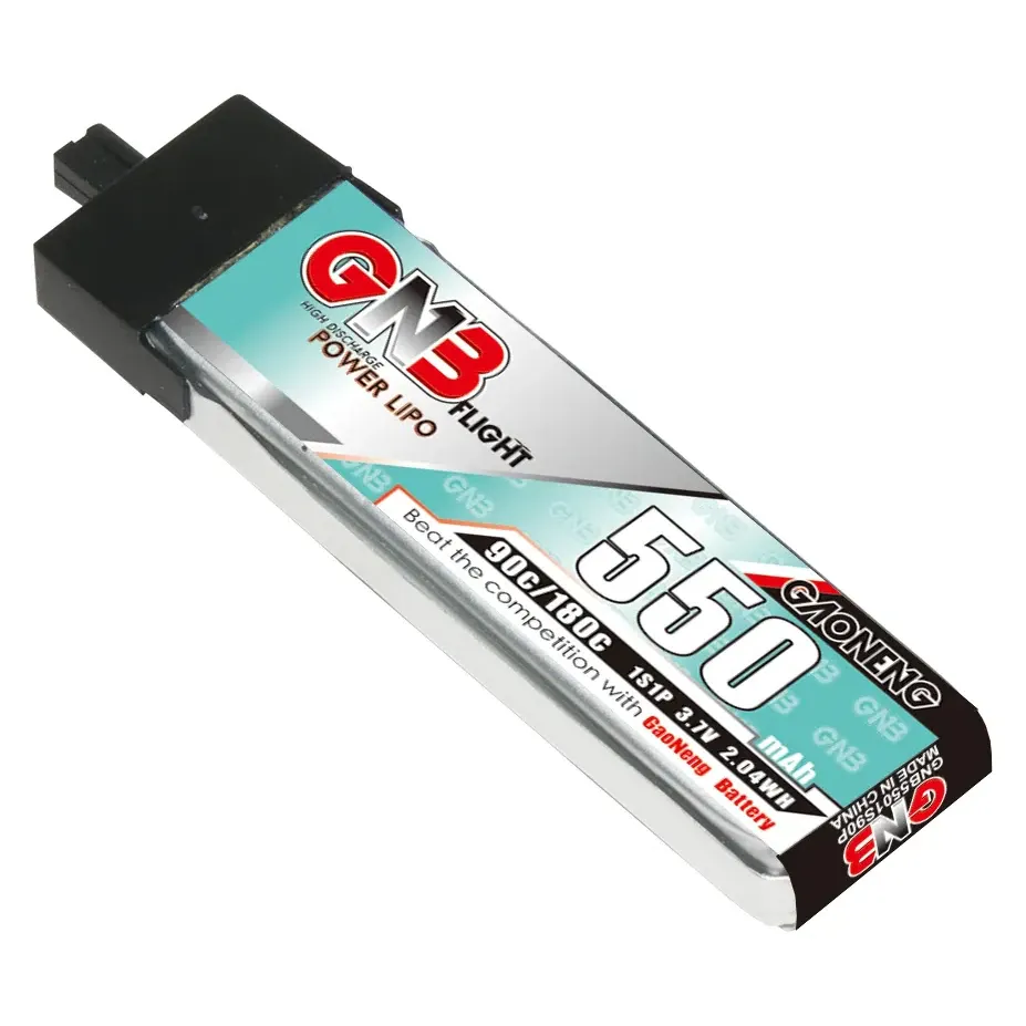 GNB 1S 3.7V 550mAh 90C LiPo Battery (A30)