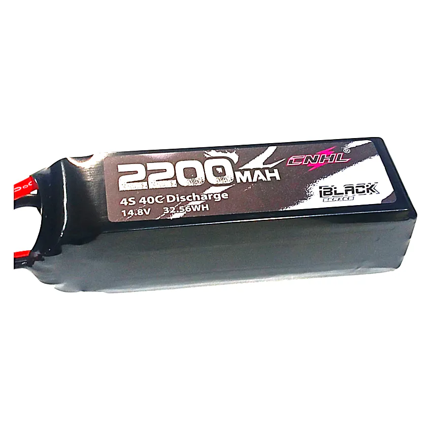 CNHL Black Series 2200mAh 4S 14.8V 40C LiPo Battery (XT60)