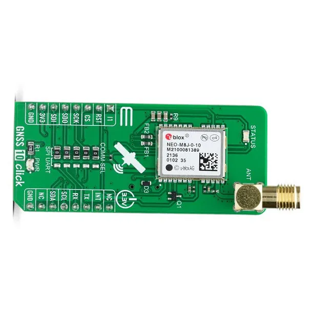 MIKROE GNSS 10 Click NEO-M8J Receiver