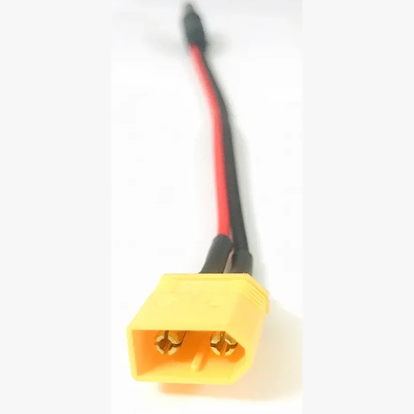 XT60 Male to 5.5mm DC Jack Male Cable, 15cm