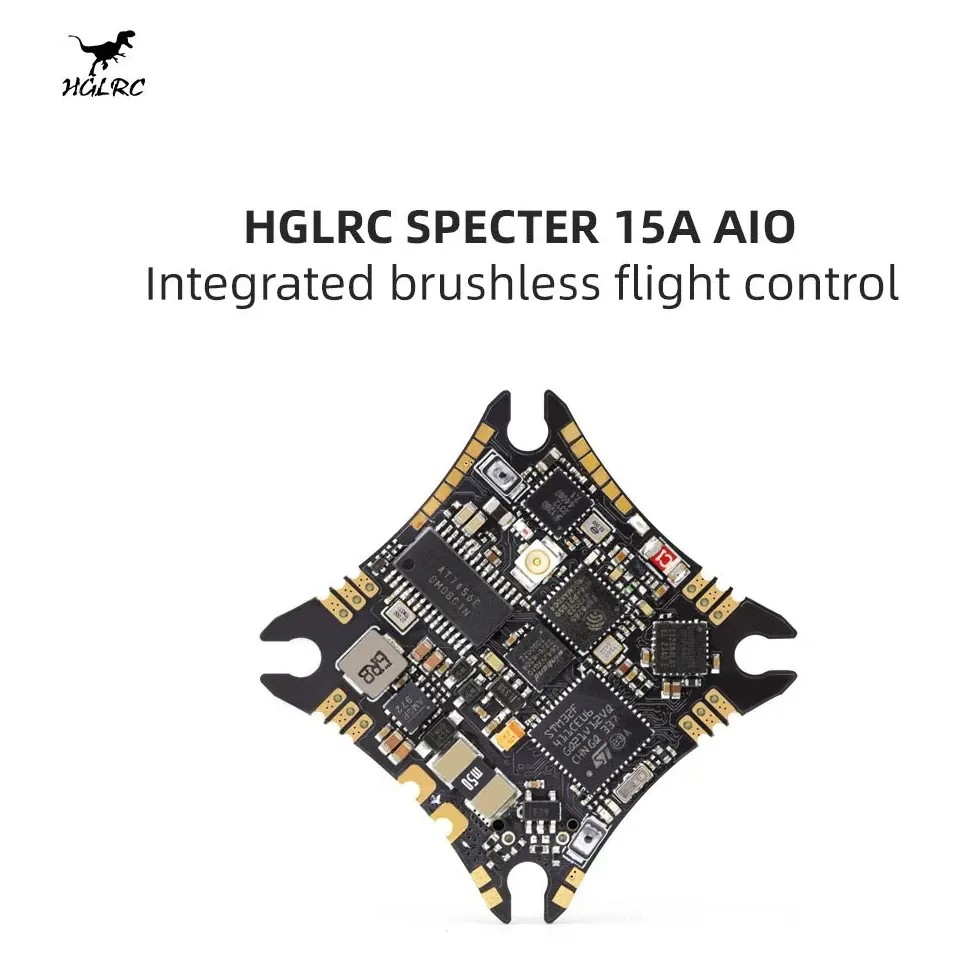 HGLRC Specter 15A ELRS AIO 2-4S 4-in-1 Flight Controller