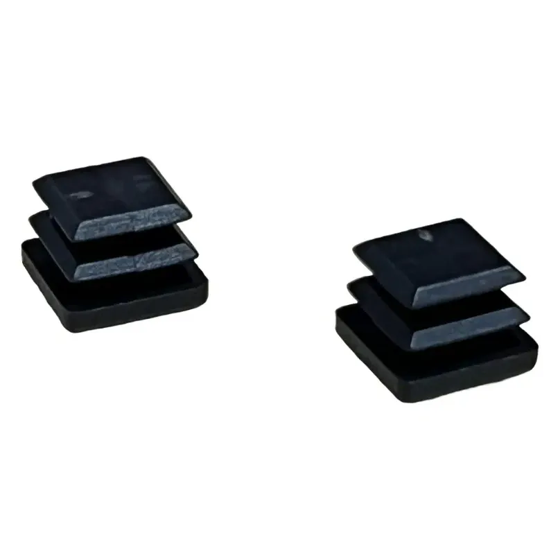Black Plastic End Cap for Square & Rectangle Tubes
