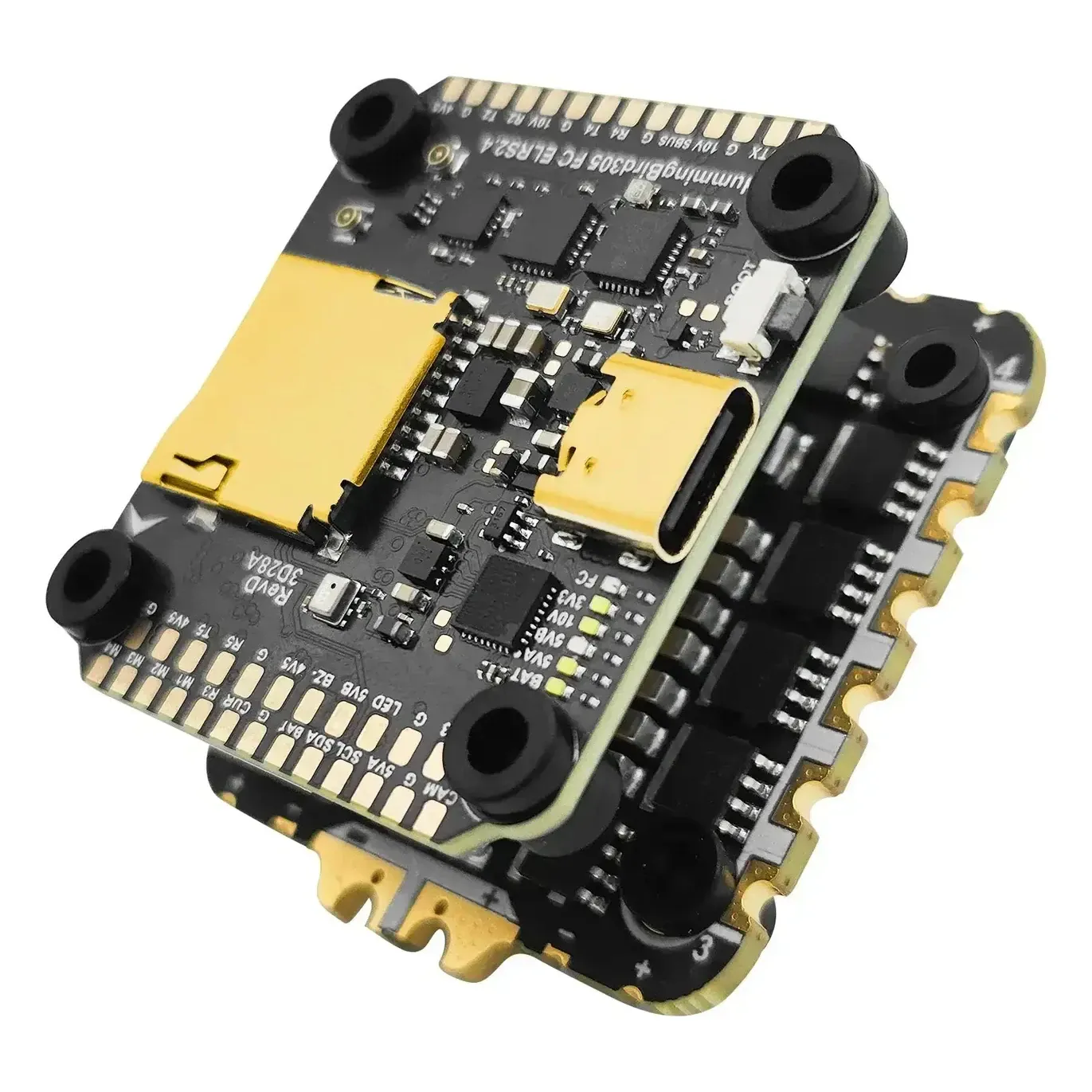 NewBeeDrone Hummingbird 305 F722 ELRS 80A 4-in-1 30x30 Flight Stack