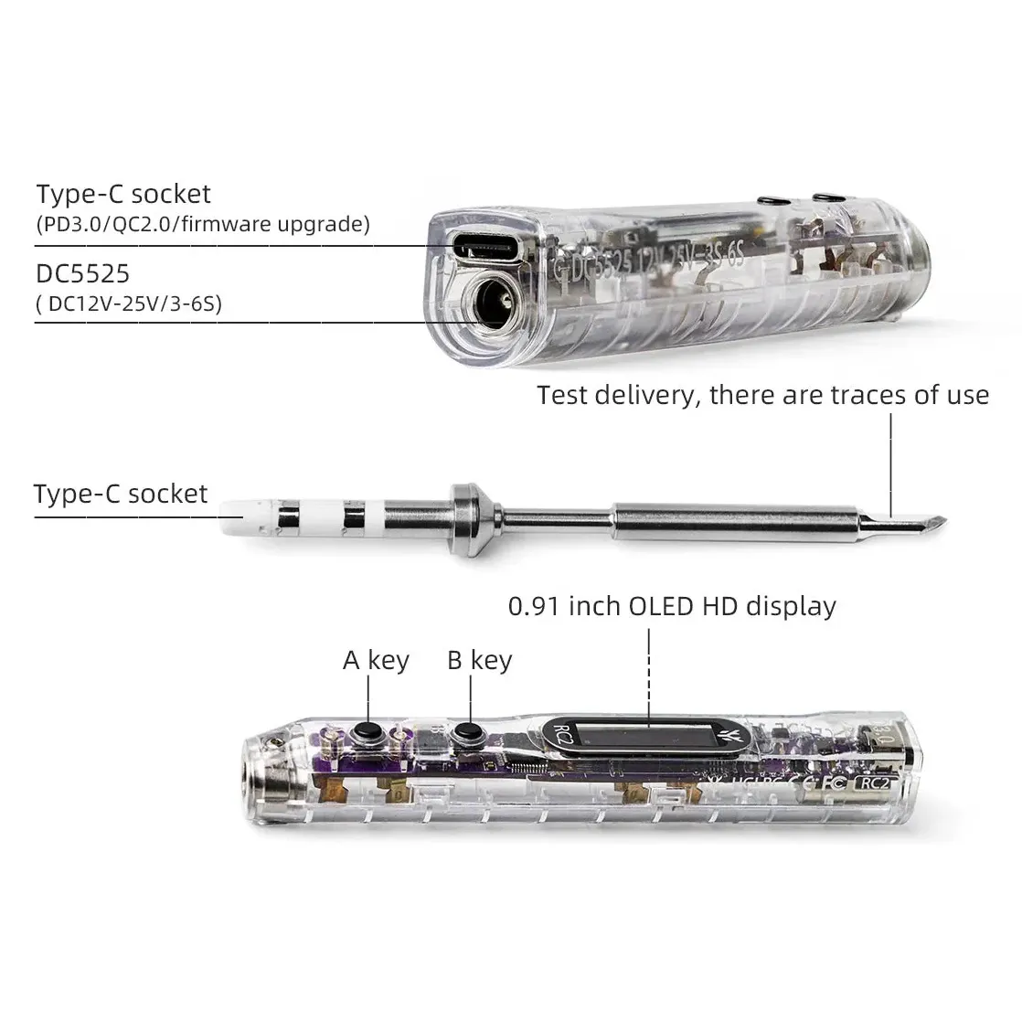 HGLRC RC2 Soldering Iron
