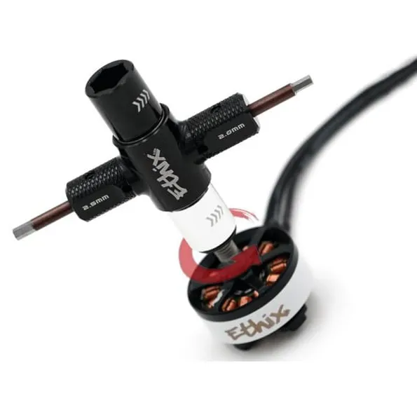 Ethix Multi-Purpose Prop Tool with 8mm Sockets and Hex Drivers