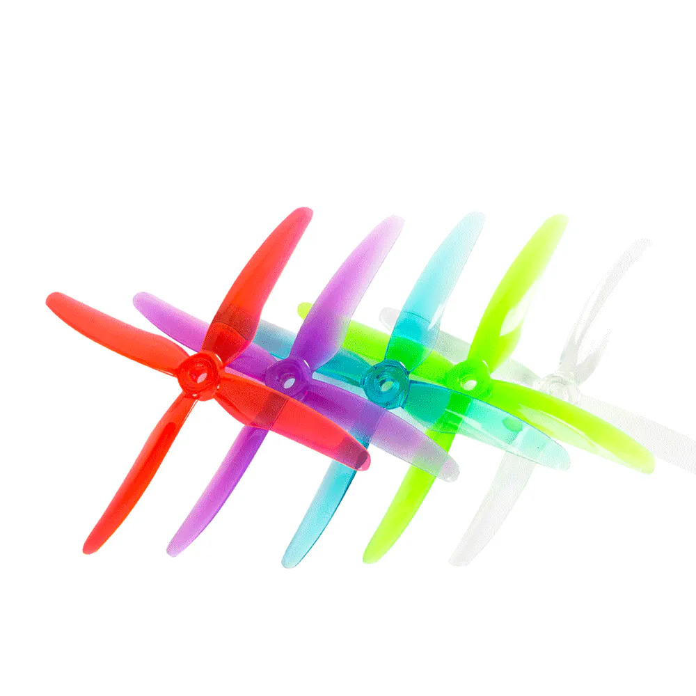 Gemfan Hurricane X 51455 4-Blade Propeller (Set of 4 — 2CW+2CCW)
