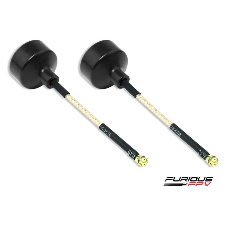 Furious FPV Bigmac 75mm LHCP U.FL Antenna