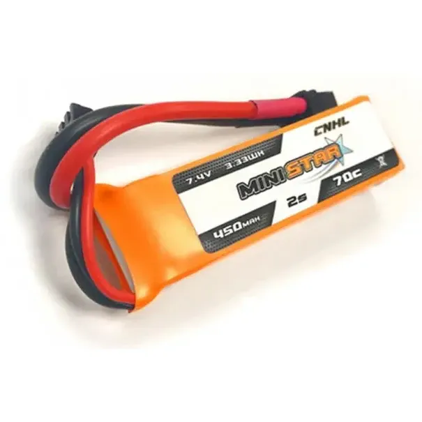 CNHL MiniStar 450mAh 2S 70C LiPo Battery