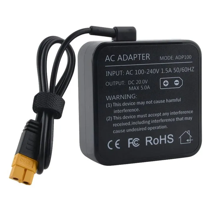 ToolkitRC ADP100 100W 20.0V 5A Power Supply Unit w/ XT60 Output