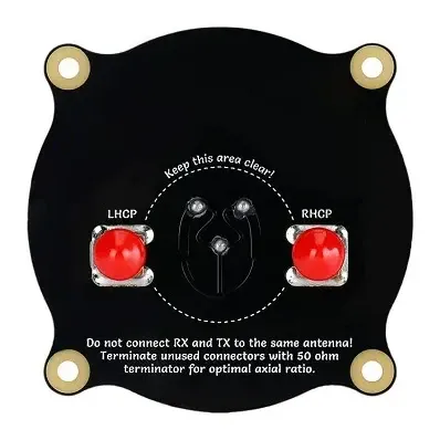 Triple Feed Patch 5.8GHz 9.4dBi FPV Antenna