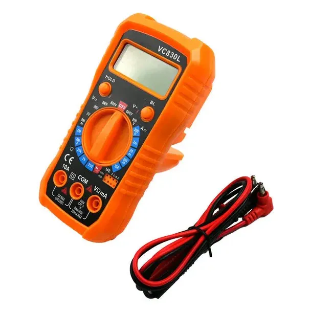 VC830L Digital Multimeter with Continuity Test